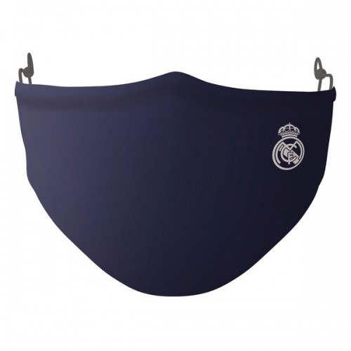 Гигиеническая маска многоразового использования Real Madrid C.F. Детский Синий image 2