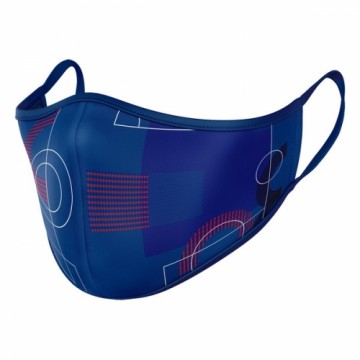Гигиеническая маска многоразового использования F.C. Barcelona Для взрослых Синий