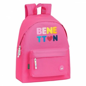 Школьный рюкзак Benetton Heart Розовый
