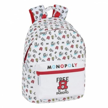 Portatīvā datora mugursoma Monopoly 14,1'' Balts