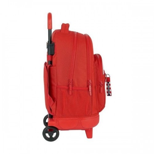 AtlÉtico Madrid Школьный рюкзак с колесиками Compact Atlético Madrid Белый Красный image 2