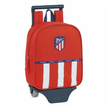 AtlÉtico Madrid Skolas mugursoma ar riteņiem 805 Atlético Madrid 20/21 Zils Balts Sarkans