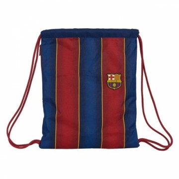 Сумка-рюкзак на веревках F.C. Barcelona Тёмно Бордовый Тёмно Синий