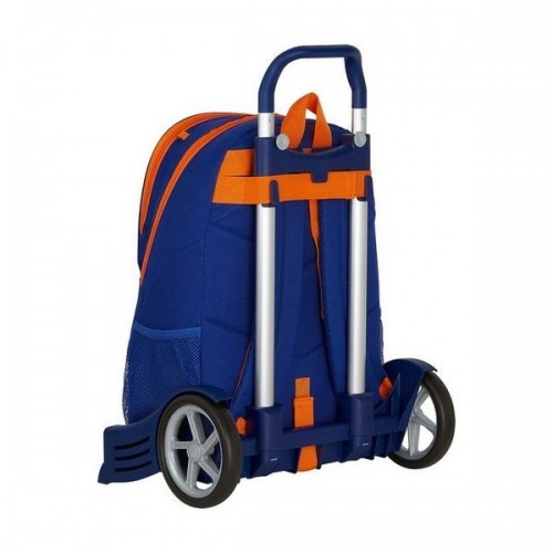 Школьный рюкзак с колесиками Evolution Valencia Basket Синий Оранжевый image 4