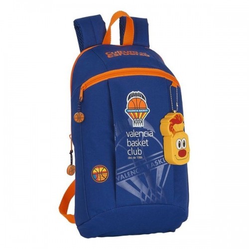 Bērnu soma Valencia Basket Zils Oranžs image 1