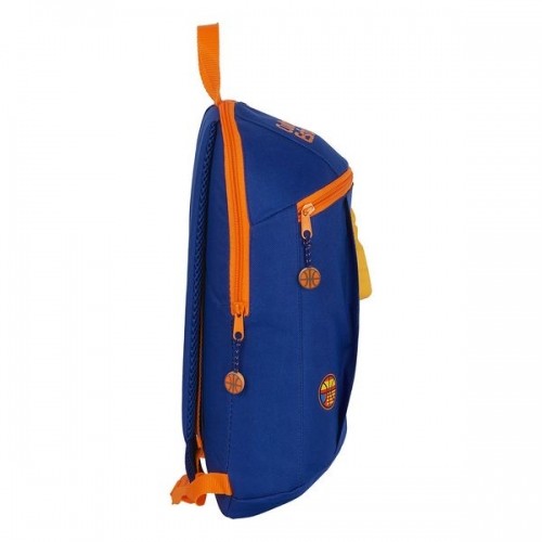 Bērnu soma Valencia Basket Zils Oranžs image 2