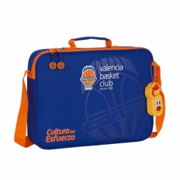 Чемодан Valencia Basket Синий Оранжевый (6 L)