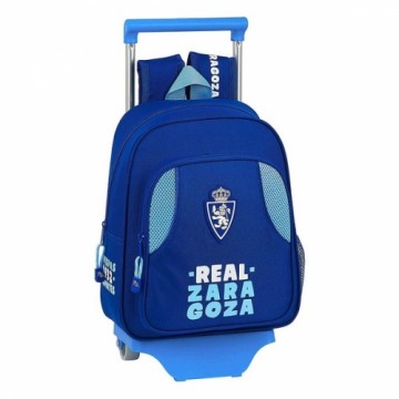 Школьный рюкзак с колесиками 705 Real Zaragoza Синий Светло Синий