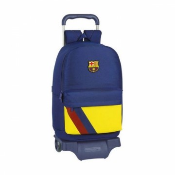 Школьный рюкзак с колесиками 905 F.C. Barcelona Синий