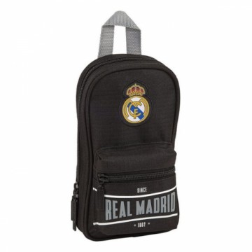 Пенал-рюкзак Real Madrid C.F. 1902 Чёрный (33 Предметы)