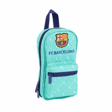 Pencil Case Backpack F.C. Barcelona 19/20 Tirkīzs (33 Daudzums)