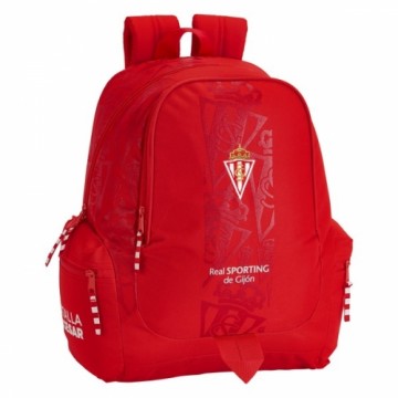 Real Sporting De GijÓn Школьный рюкзак Real Sporting de Gijón Красный
