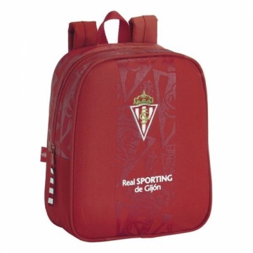 Real Sporting De GijÓn Детский рюкзак Real Sporting de Gijón Красный