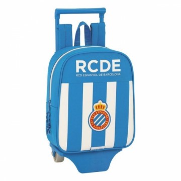 Школьный рюкзак с колесиками 805 RCD Espanyol Синий Белый