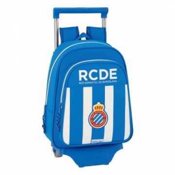 Школьный рюкзак с колесиками 705 RCD Espanyol Синий Белый
