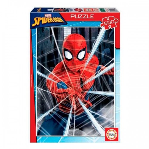 Puzle un domino komplekts Spiderman Educa (500 pcs) image 2