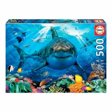 Puzle un domino komplekts White Shark Educa (500 pcs)