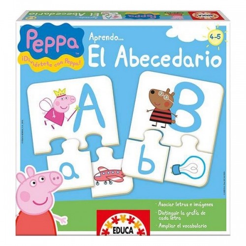 Образовательный набор El Abecedario Peppa Pig Educa (ES) image 1
