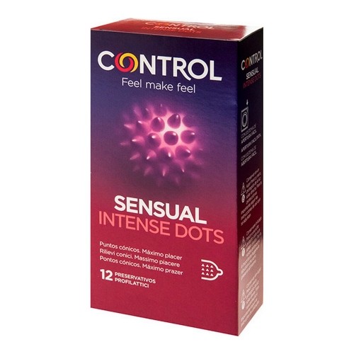 Презервативы Intense Intense Dots Control (12 uds) image 1
