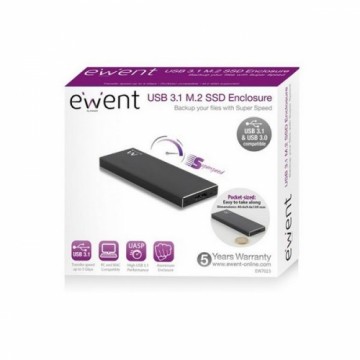 Ārējā kaste Ewent EW7023 SSD M2 USB 3.1 Alumīnijs