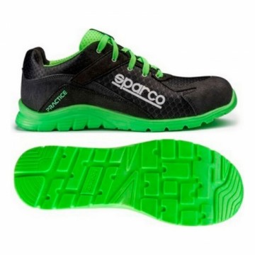 Обувь для безопасности Sparco Practice 07517 Черный/Зеленый