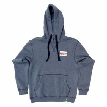 Vīriešu Sporta Krekls ar Kapuci OMP Racing Spirit Gris Oscuro