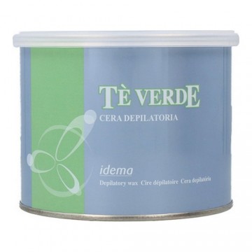 Воск для депиляции волос на теле Idema банка Зеленый чай (400 ml)