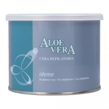 Воск для депиляции волос на теле Idema банка Алоэ Вера (400 ml)