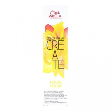 Vidēji Noturīga Tinte Color Fresh Create Future Wella Dzeltens (60 ml)