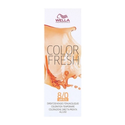 Vidēji Noturīga Tinte Color Fresh Wella Nº 8/0 (75 ml) image 1