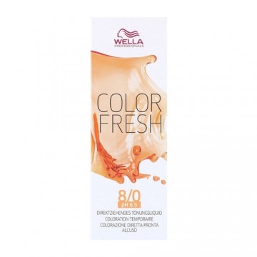 Vidēji Noturīga Tinte Color Fresh Wella Nº 8/0 (75 ml)