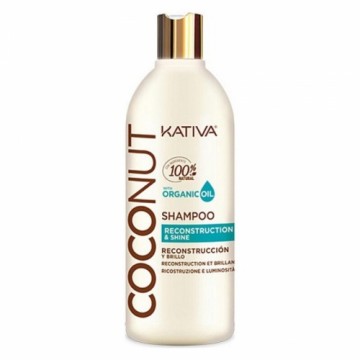 Mitrinošs Šampūns Coconut Kativa (500 ml) (500 ml)