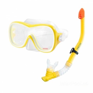 Детские очки для ныряния с трубкой Intex