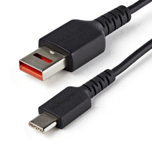 Кабель USB A — USB C Startech USBSCHAC1M           Чёрный image 1