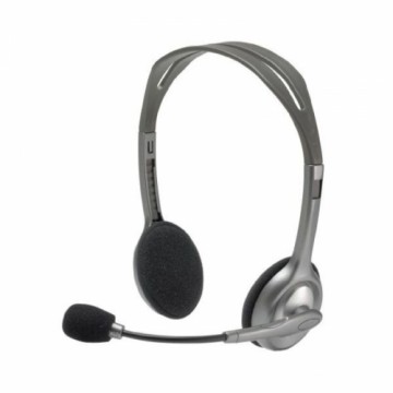 Austiņas ar Mikrofonu Logitech H110 2 x Jack 1,4 m