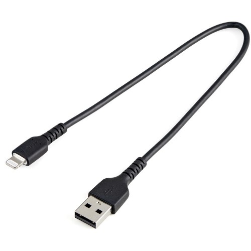 USB uz Lightning Kabelis Startech RUSBLTMM30CMB        USB A Melns image 1