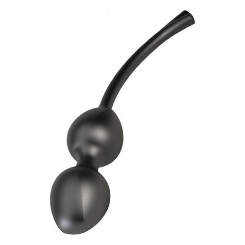 Vaginālās viedlodītes Jane Wonda Kegel Balls, melnas Mystim Silikona (Ø 3,3 cm) image 1