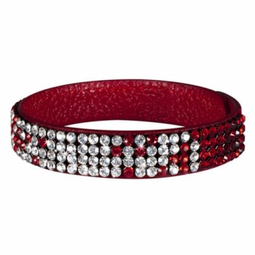 Женские браслеты Glamour GBR1-055 (21 cm) Красный Кожа (18 - 19,5 cm)