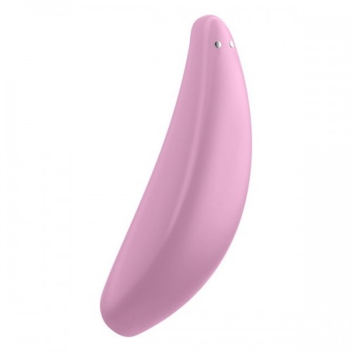 Klitora sūcējs Satisfyer Curvy 3+ Rozā image 3
