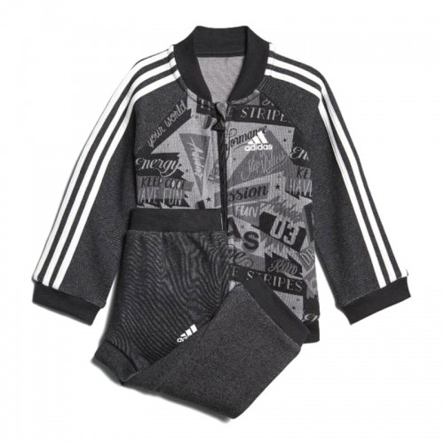 Детский спортивный костюм Adidas I BBALL JOG FT Серый image 1