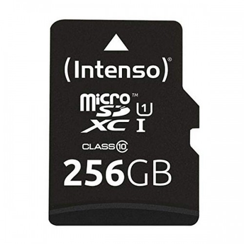Mikro SD Atmiņas karte ar Adapteri INTENSO 3423492 256 GB Melns image 2