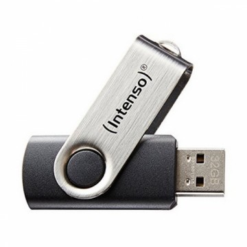 Zīmuļasināmais INTENSO 3503490 USB 2.0 64 GB Melns