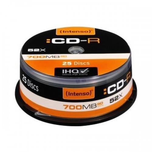 CD-R INTENSO 1001124 52x 700 MB (25 uds) image 1