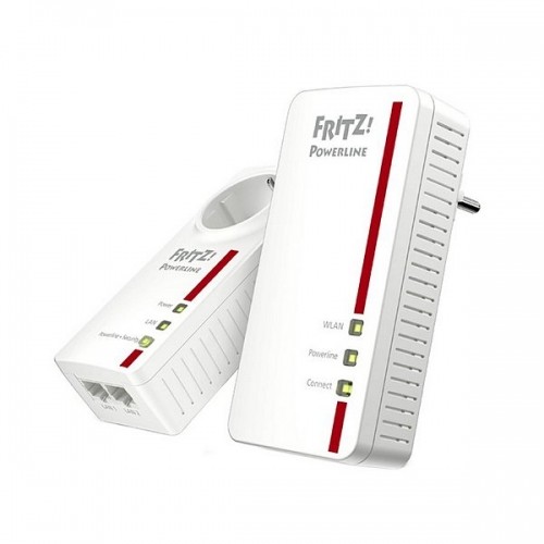 Wi-Fi PLC Adapteris Fritz! 1260E 1200 Mbps Balts image 2