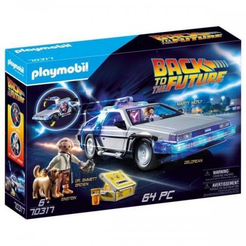 Playset Action Racer Back to the Future DeLorean Playmobil 70317 image 1