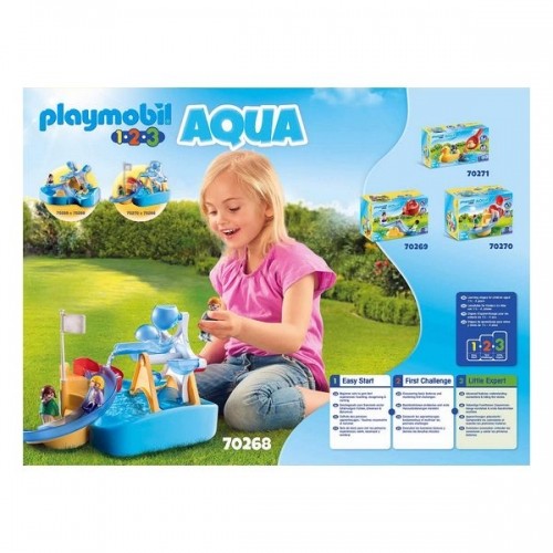 Playset 1,2,3 Aquatic Carrousel Playmobil 70268 (8 pcs) image 2