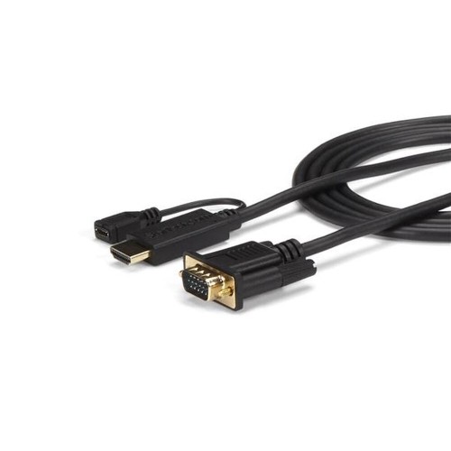 HDMI Kabelis Startech HD2VGAMM10 3 m VGA Micro USB image 2