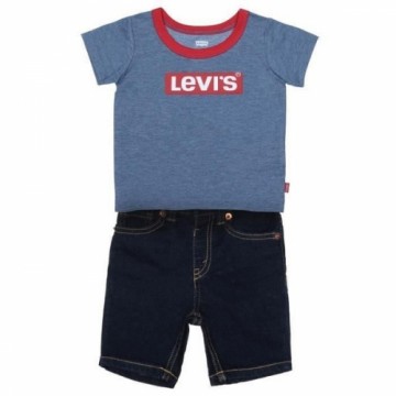 Zīdaiņa Sporta Apģērbs Levi's STRETCH DENIM SHORT Zils