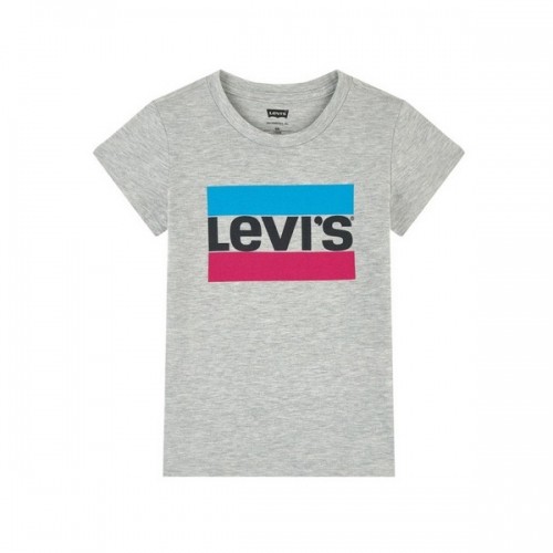 Bērnu Krekls ar Īsām Piedurknēm Levi's Sportswear Logo Tee Pelēks image 1
