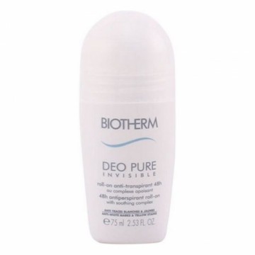 Roll-On dezodorants Deo Pure Invisible Biotherm (75 ml)